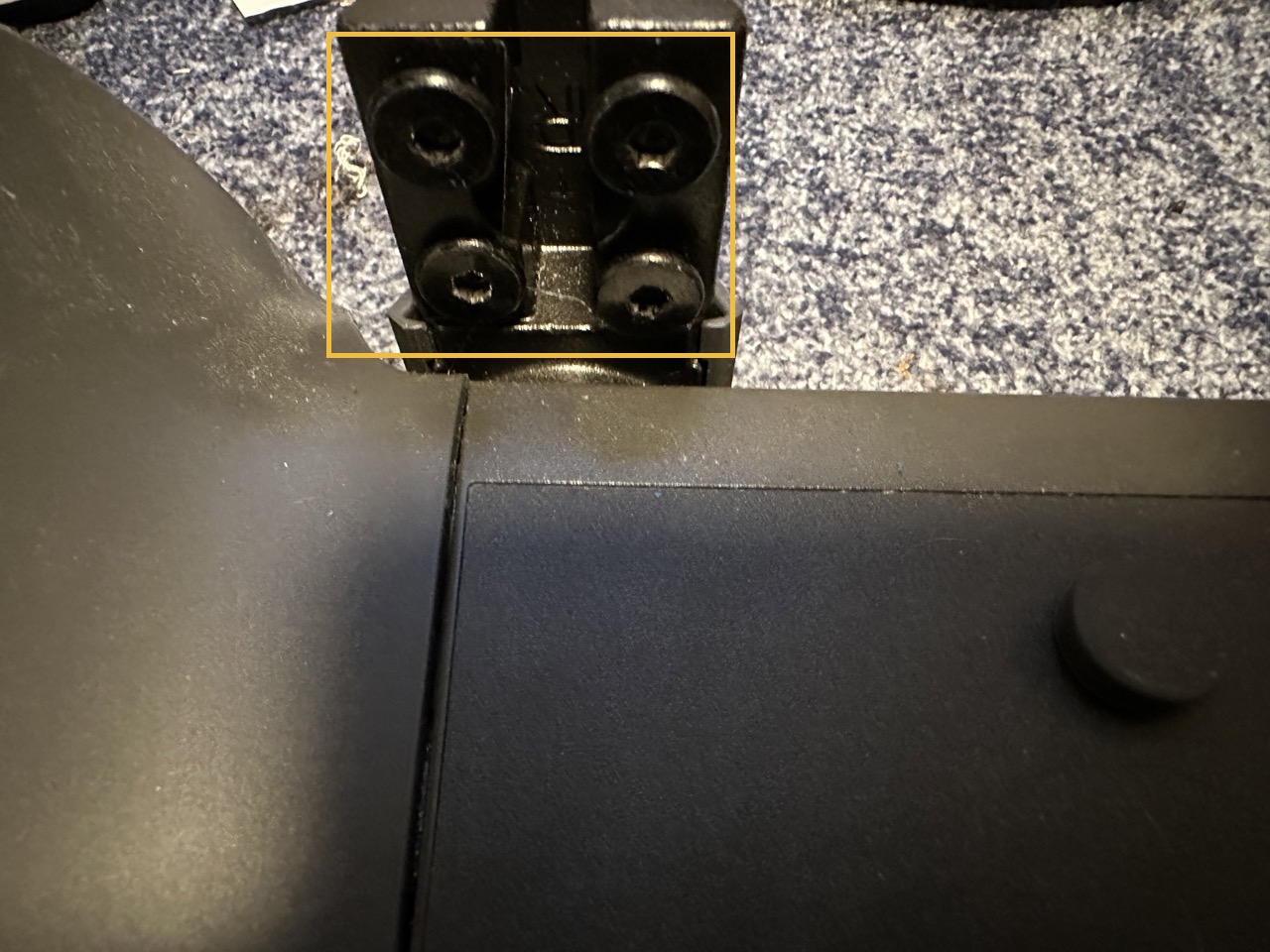 Hex screw storage